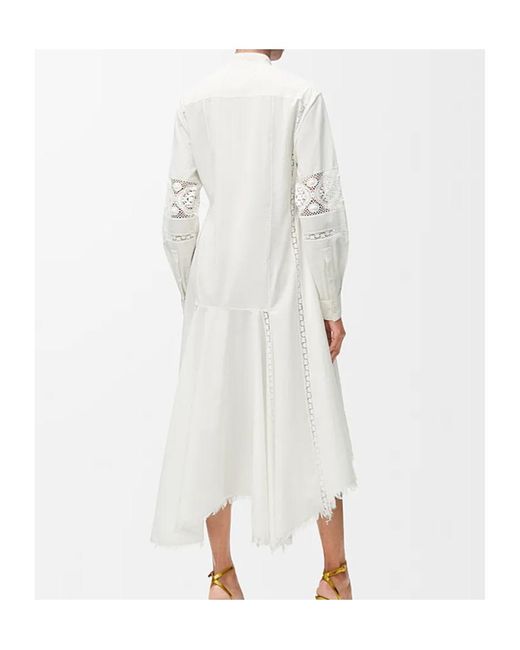 Loewe White Shirt Dress