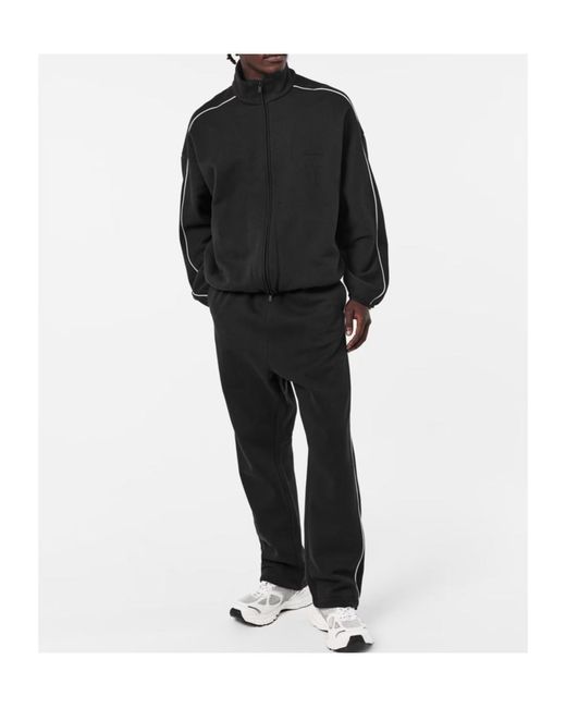 Fear Of God Black Zippered Long-Sleeved Casual Jacket for men