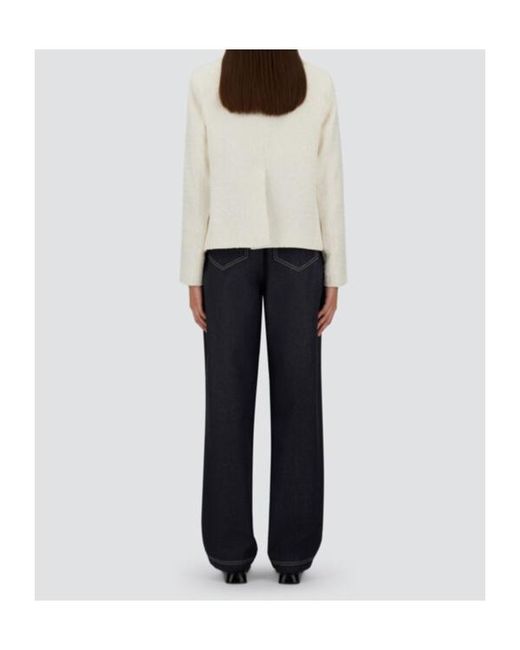 Herno White 3D Tweed Jacket