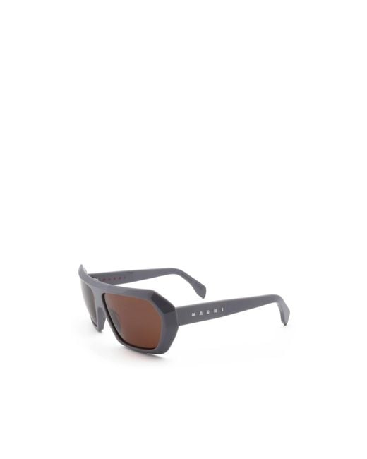 Marni Multicolor Geometric Sunglasses for men