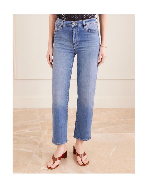 FRAME Blue Jeans With Belt Loops