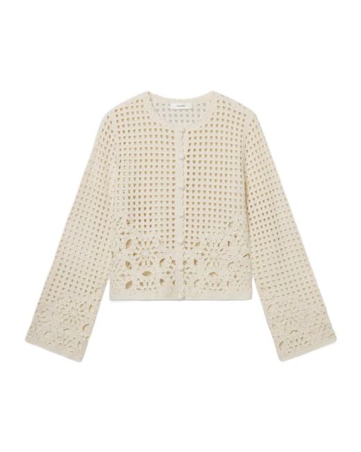 FRAME Natural The Postcard Cardi