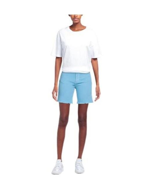 Marni Blue Denim Shorts