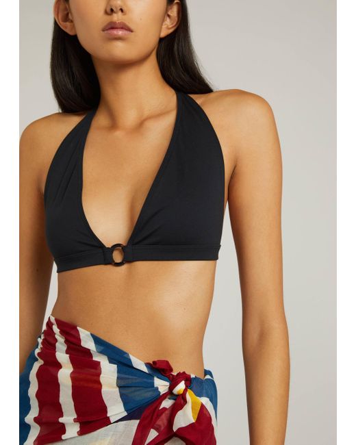 Loro Piana Black Triangle Bikini
