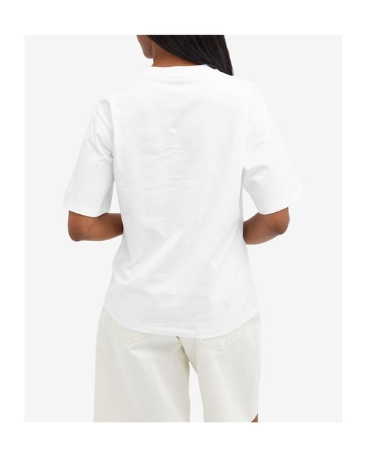 Carhartt White American Script Organic Cotton T-Shirt