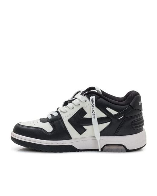 Off-White c/o Virgil Abloh Black Out Of Office Lace-Up Sneakers