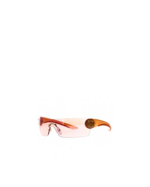 Dior Pink Logo Sunglasses