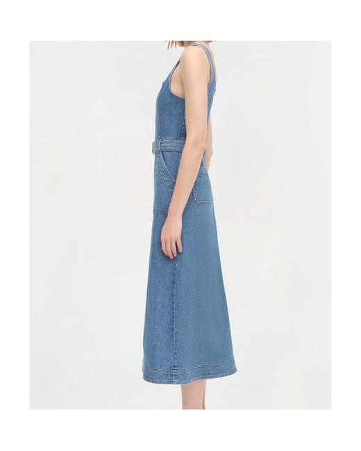 Jonathan Simkhai Blue Manson Dress