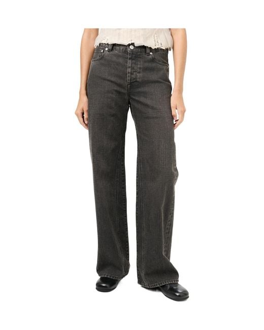 Our Legacy Gray Treble Cut Jeans