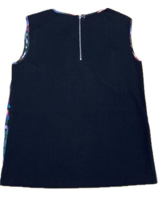 Max Mara Blue Crew Neck Vest