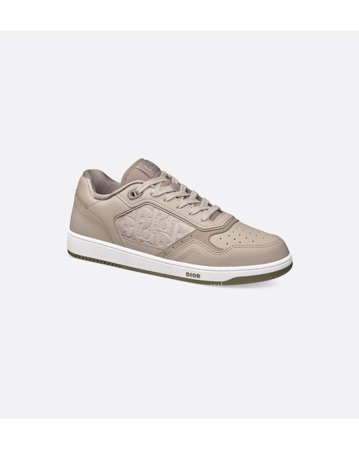 Dior Gray Homme B27 Uptown Low-Top Sneakers for men