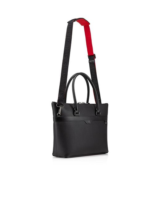 Christian Louboutin Black Logo Detailed Tote Bag for men