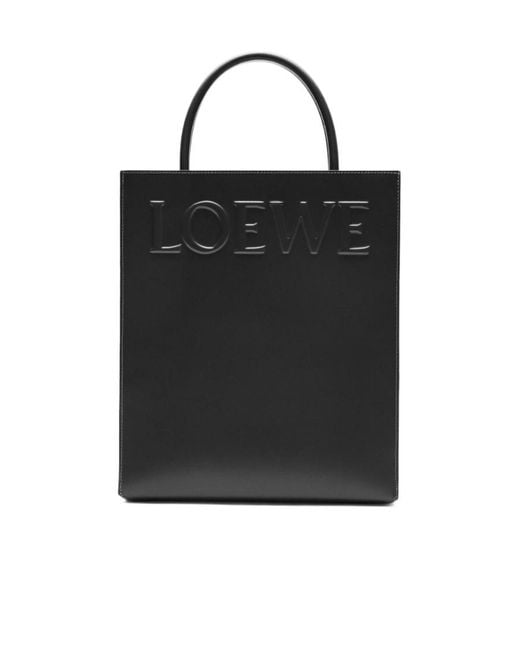 Loewe Black Standard A4 Tote