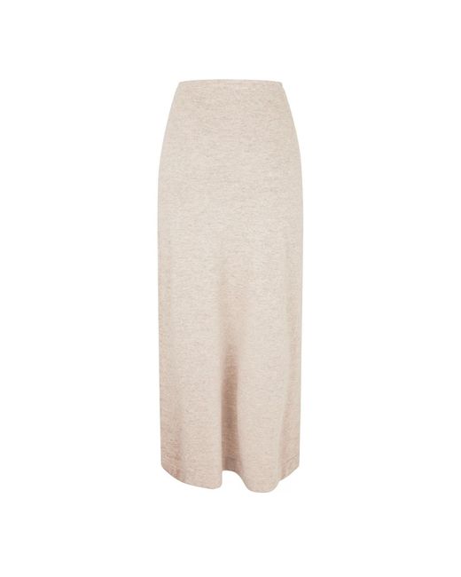 AYA MUSE White Knitted Skirt