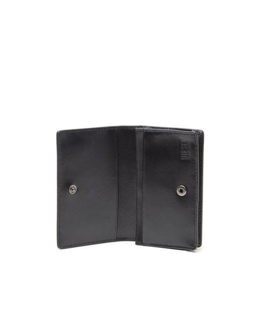 DIESEL Black Holi-D Card Holder for men
