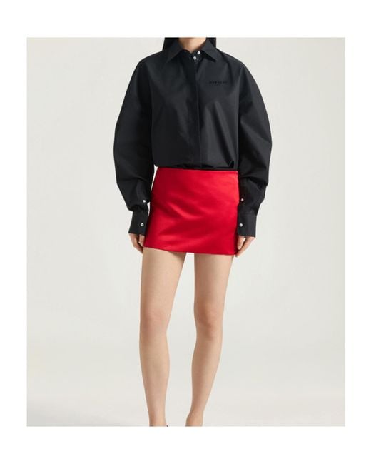 Givenchy Blue Cocoon Shirt