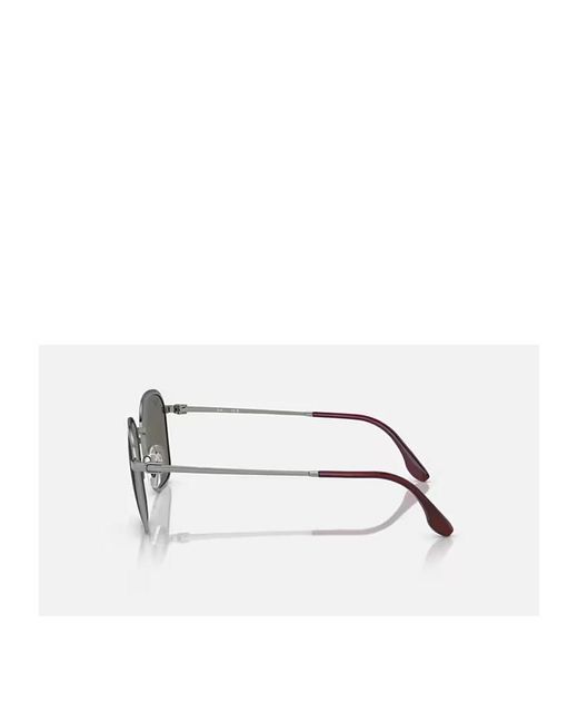 Ray-Ban Metallic Square Frame Sunglasses for men