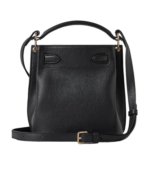Mulberry Black Islington Turn Lock Bucket Bag