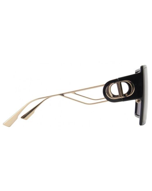 Dior Blue Eyewear 30Montaigne Su Square Frame Sunglasses
