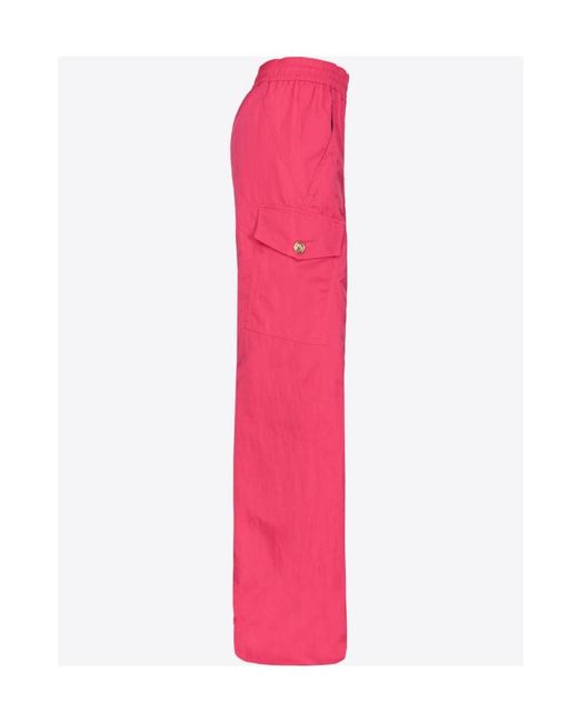 Pinko Pink Pocoyo Carg- Pocket Trousers