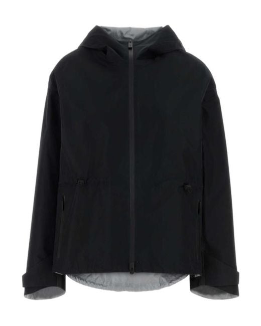 Herno Black Long-Sleeve Jacket
