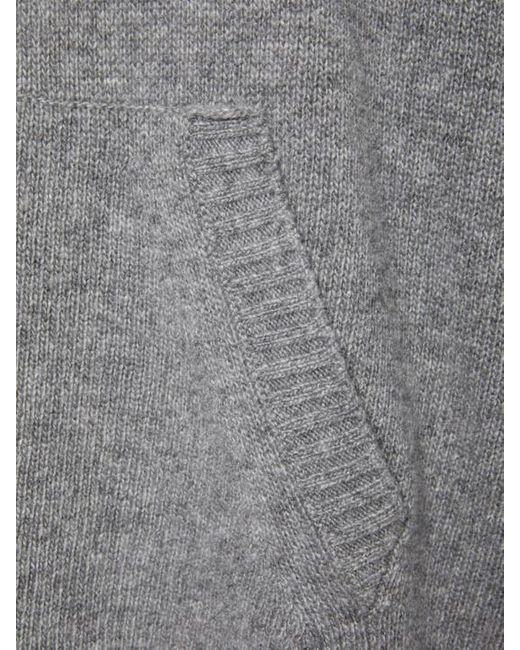 Weekend by Maxmara Gray Long-Sleeved Sweater