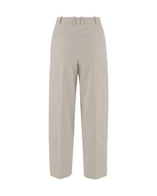 Ql2 Gray Belt Loops Slacks