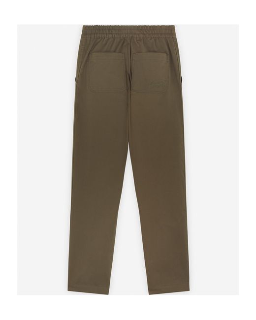 Maison Kitsuné Green Maison Kitsuné Straight-Leg Casual Trousers for men