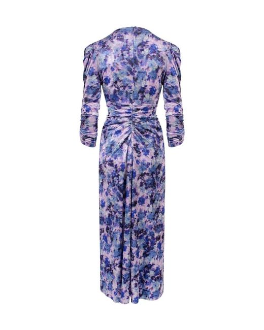 Isabel Marant Blue Gilalbi Floral-Print Dress