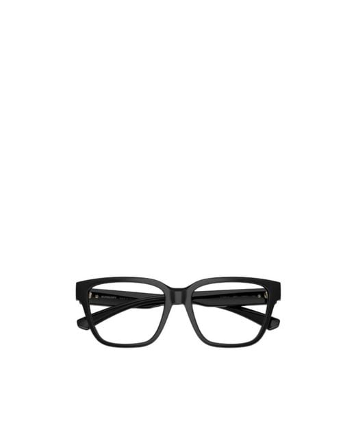 Burberry White Eyewear Square Frame Glasses