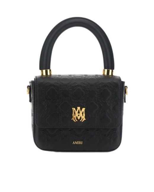 Amiri Black Ma Quad Micro Shoulder Bag