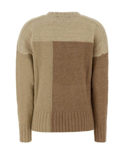 Isabel Marant Brown Isabel Marant Étoile Colour-Block Knitted Jumper
