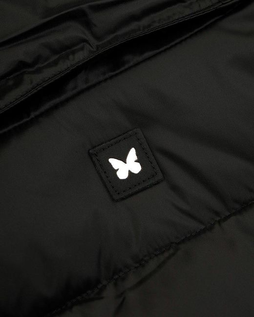 Weekend by Maxmara Black Hooded Quilted Down Jacket