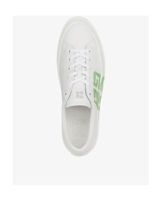 Givenchy White City Sport Sneakers for men