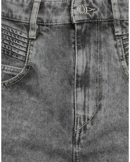 Isabel Marant Gray Denim Shorts