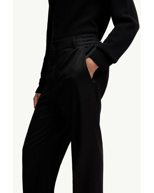 Moncler Black Tailored Pants for men
