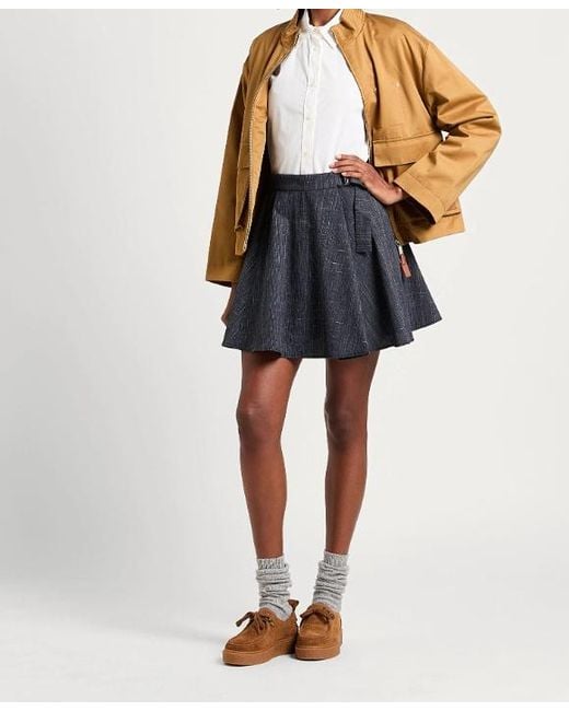 MAX&Co. Gray Mini Skirts