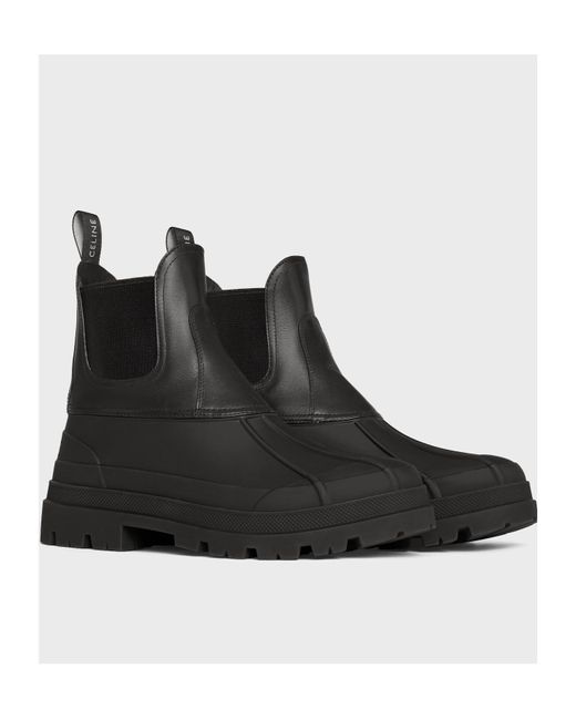 Céline Black Riley Ankle Boot