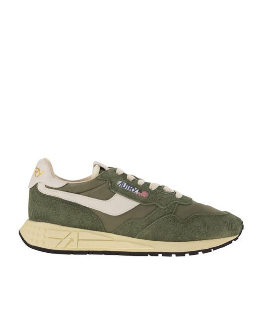Autry Green Reelwind Low-Top Sneakers for men