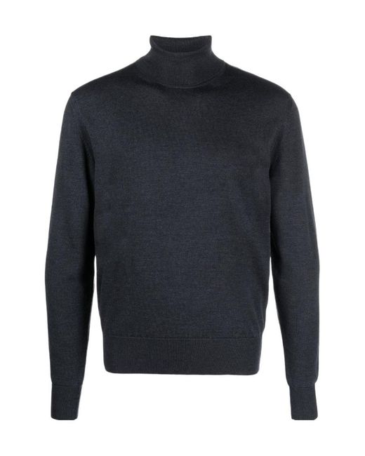 Tom Ford Blue Roll Neck Jumper for men