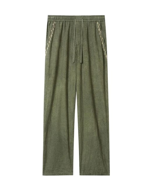 Isabel Marant Green Zabel Pants for men