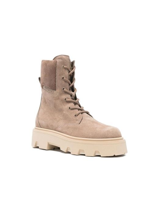 Moncler Brown Neutrals Boots