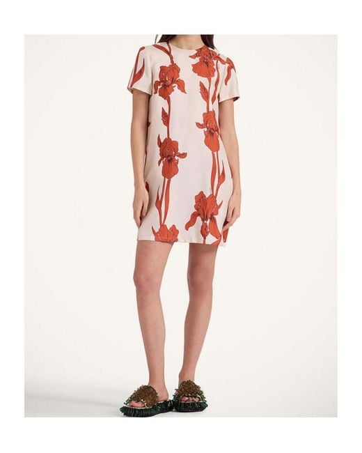 LaDoubleJ Red La Doublej Mini Swing Dress