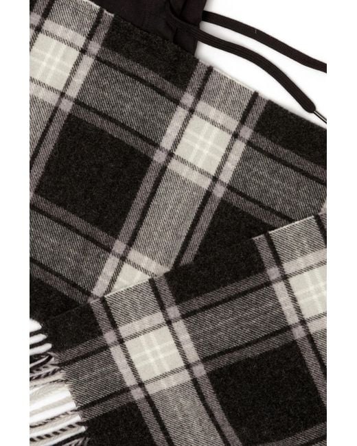 DIESEL Black S-Carhood Stole for men