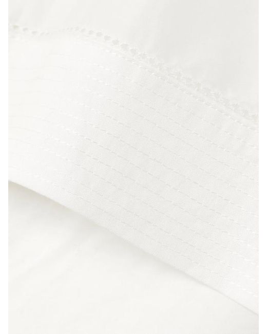 FRAME White Cape-Effect Cotton Shirt