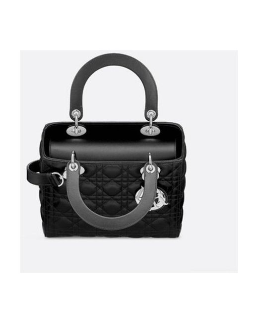 Dior Black Medium Lady Bag