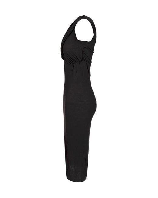 ワンピース Rick Owens Sahara Dress Rick Owens Sahara Dress in Black | Lyst