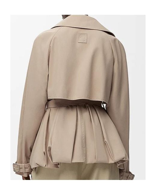 Loewe Natural Notched-Lapel Cotton Jacket