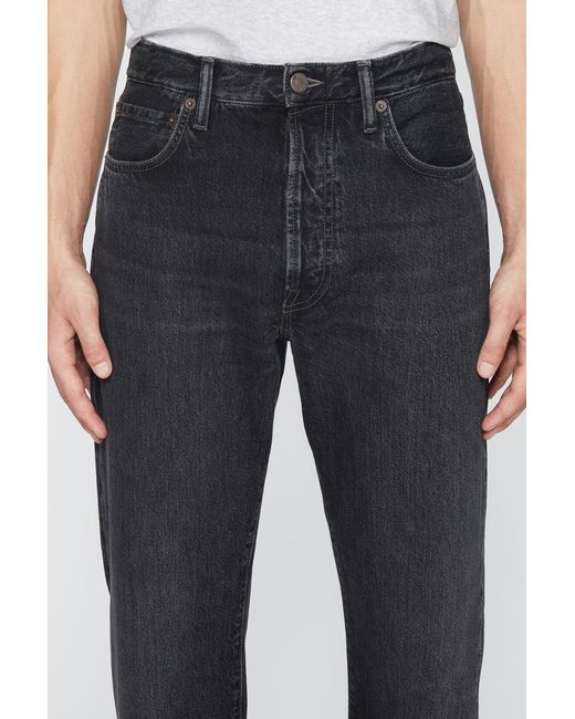 Acne Blue Regular Fit Jeans for men