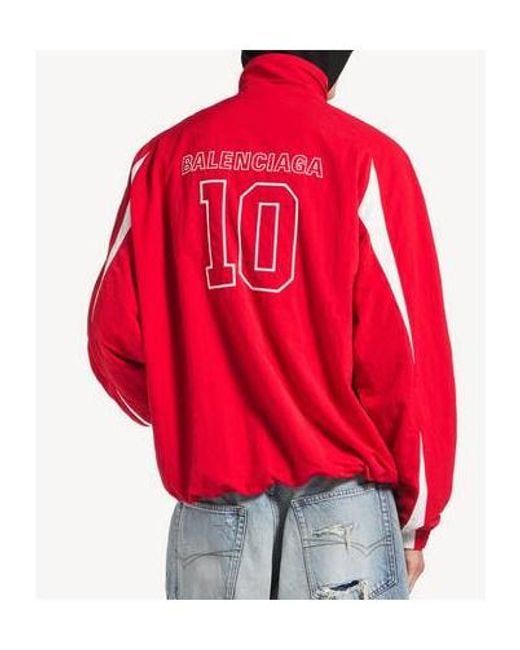 Balenciaga Red Nba Logo Track Jacket for men